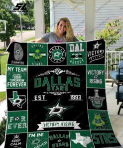 Nhl 8211 Dallas Stars 17 Quilt Blanket