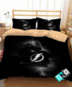 Nhl Tampa Bay Lightning 1 Logo 3d Personalized Customizedbedding Sets Duvet Cover Bedroom Set Bedset Bedlinen V