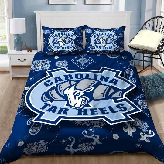 North Carolina Tar Heels Bedding Set (duvet Cover & Pillow Cases)