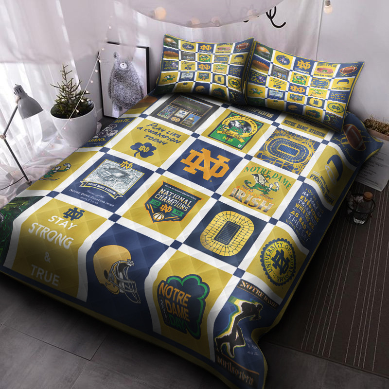Notre Dame Fighting Irish V1 Bedding Set