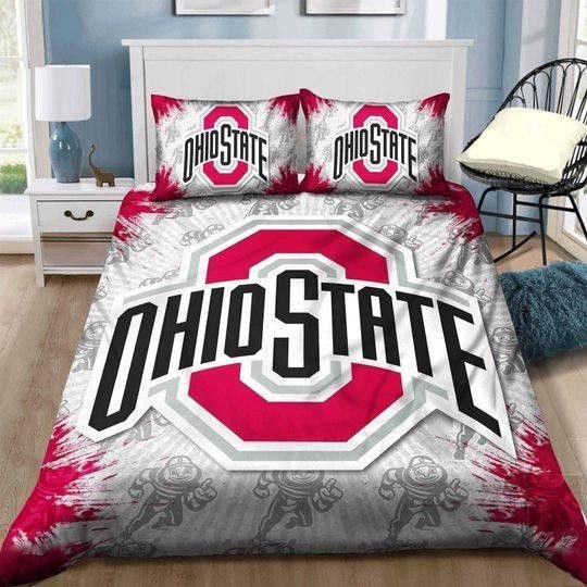 Ohio State Buckeyes B040945 Customize Duvet Cover Bedding Set Quilt Cover