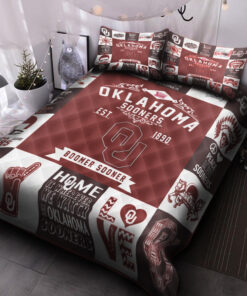 Oklahoma Sooners V6 Bedding Set