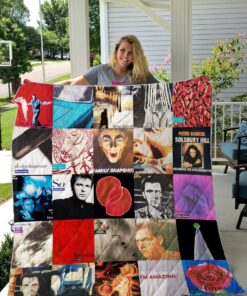 Peter Gabriel Albums Quilt Blanket For Fans Ver 25