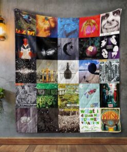 Phish Style Two Album Covers Quilt Blanket