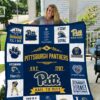 Pittsburgh Panthers Quilt Blanket 01