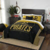 Pittsburgh Pirates Bedding Set Halloween And Christmas Sale (duvet Cover & Pillow Cases)