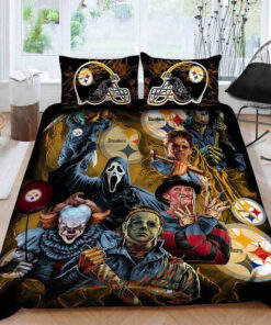 Pittsburgh Steelers B120945 Bedding Set Sleepy Halloweenand Christmas Sale