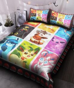 Pokemon Eevee Evolution Bedding Set
