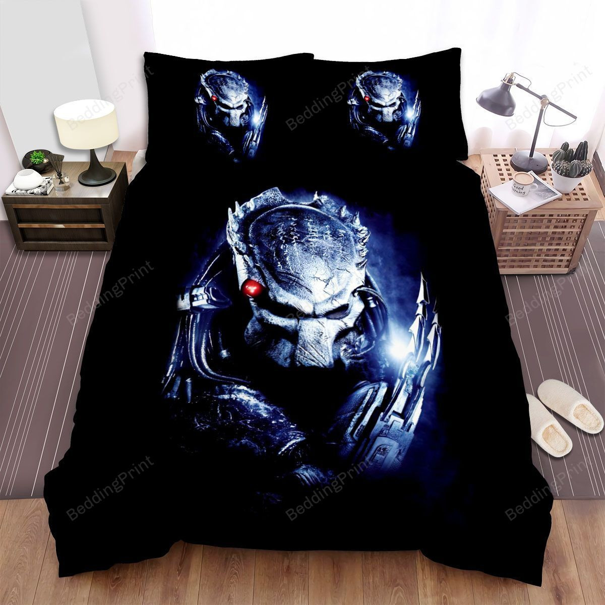 Predator Silver Monster Bed Sheets Duvet Cover Bedding Sets