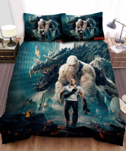 Rampage (2018) Movie Wallpaper Bed Sheets Spread Comforter Duvet Cover Bedding Sets