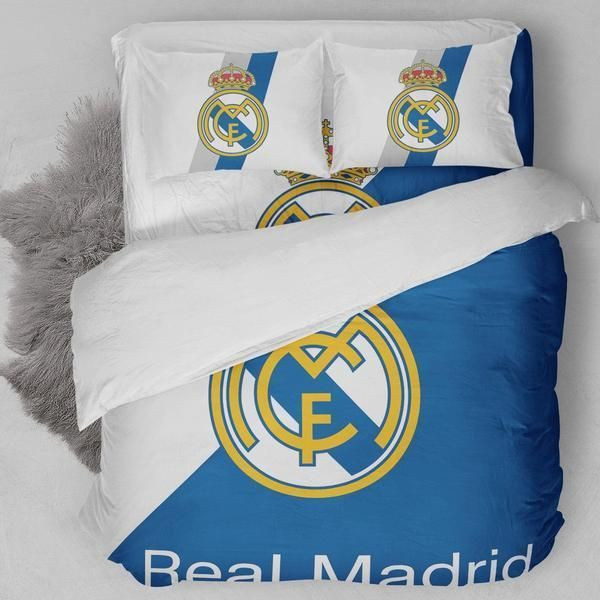 Real Madrid Logo 3d Printed Bedding Set Duvet Cover Pillow Cases
