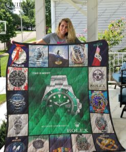 Rolex Watches Quilt Blanket Ver0117