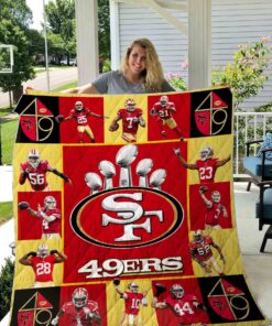 San Francisco 49ers All Season Plus Size Quilt Blanket