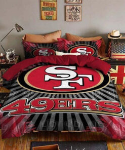 San Francisco 49ers Duvet Cover Bedding Set Dup