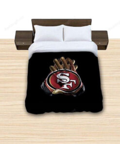 San Francisco 49ers Nfl Team Reversible Duvet Cover Bedding Set