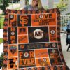 San Francisco Giants Quilt Blanket