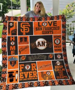 San Francisco Giants Quilt Blanket
