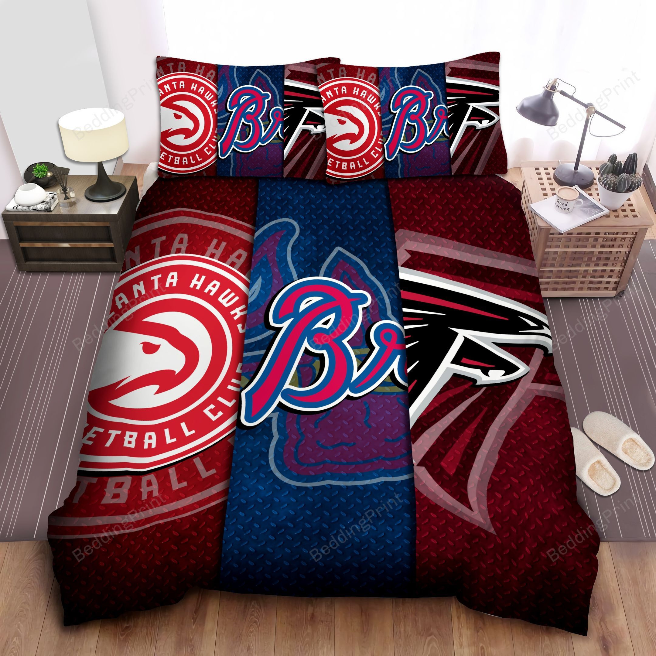 Sports Georgia Sport Teams Bed Sheet Duvet Cover Bedding Sets