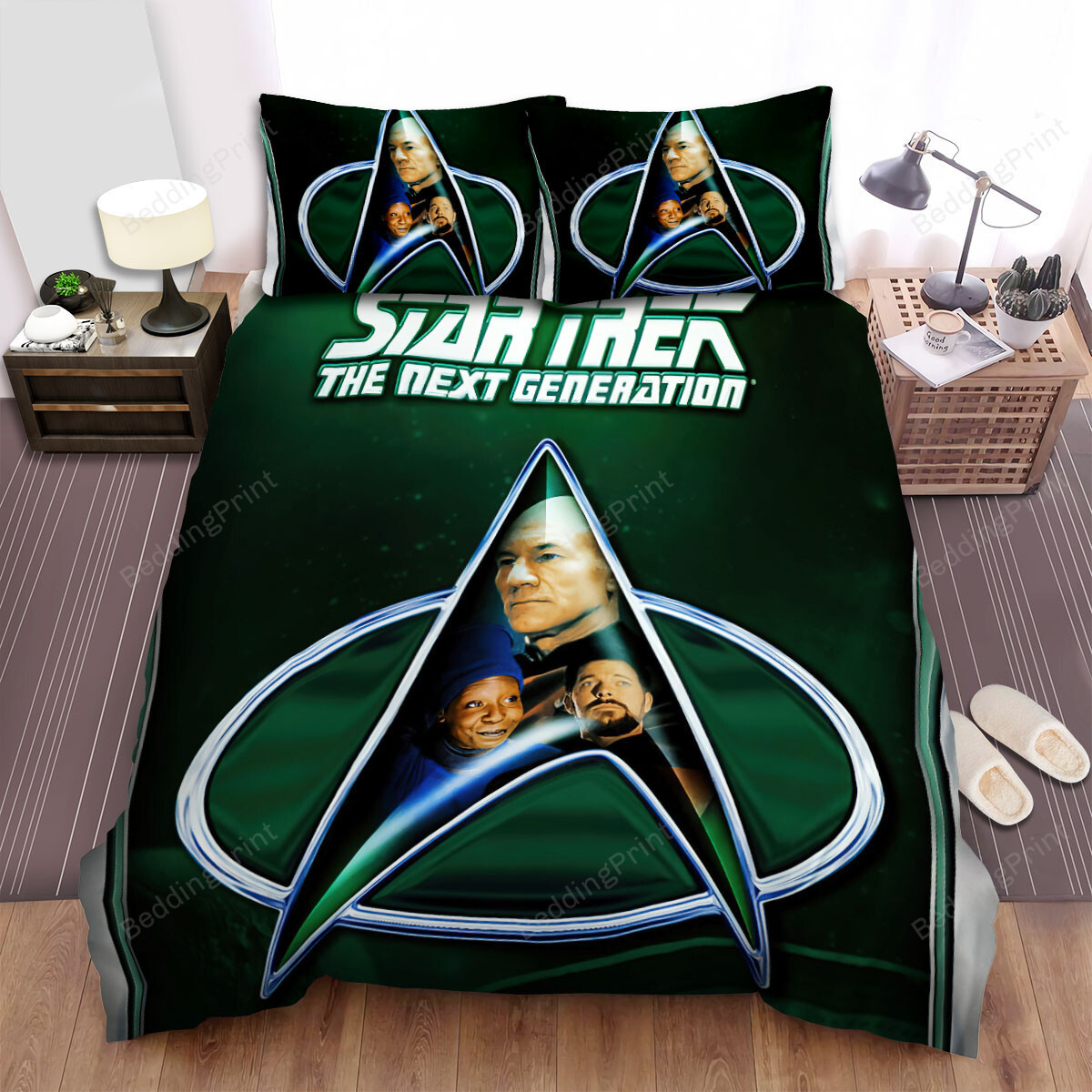 Star Trek: The Next Generation Movie Season 4 Poster Bed Sheets Duvet Cover Bedding Sets