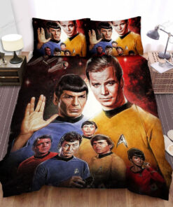 Star Trek: The Original Series Art Paintings Bed Sheets Duvet Cover Bedding Sets