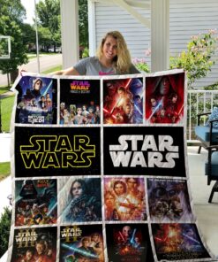 Star Wars Poster Quilt Blanket