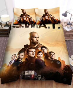 S.w.a.t. (2017) Movie Poster Ver 3 Bed Sheets Spread Comforter Duvet Cover Bedding Sets