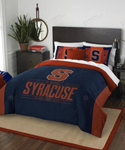 Syracuse Orange Bedding Set (duvet Cover & Pillow Cases)