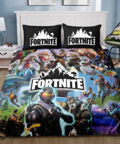 Team 2 Fortnite Gamer Bedding Set (duvet Cover & Pillow Cases)