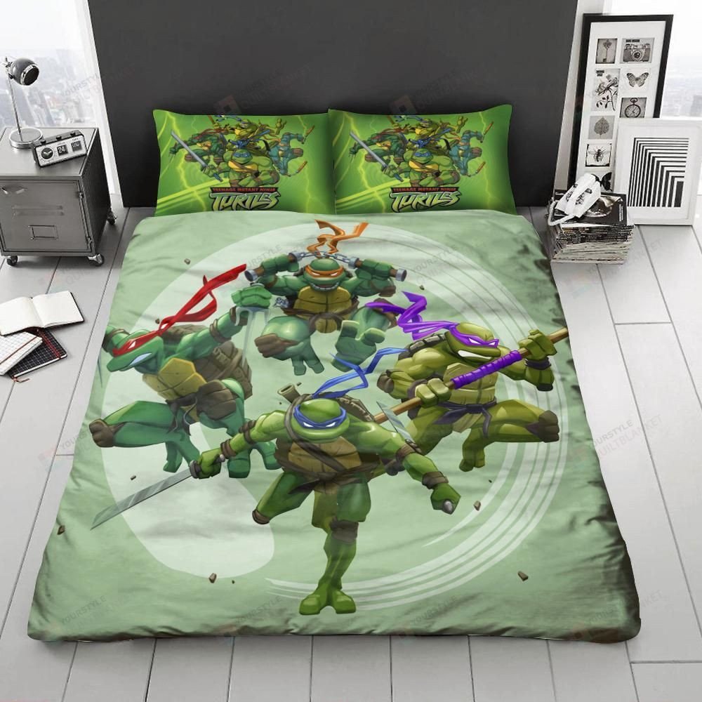Teenage Mutant Ninja Turtles Bedding Set V1 (duvet Cover & Pillow Cases)