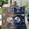Tennessee Volunteers Amp Tennessee Titan Quilt Blanket