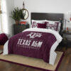 Texas A&m Aggies Bedding Set (duvet Cover & Pillow Cases)