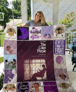 The Color Purple Quilt Blanket For Fans