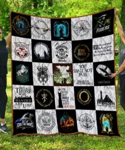 The Lord Of The Rings Quilt Ver 3
