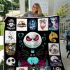 The Nightmare Before Christmas Poster Quilt Blanket