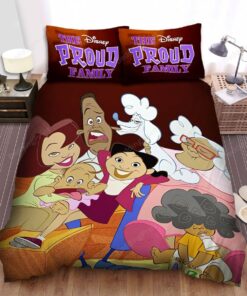 The Proud Family Portrait Bed Sheets Spread Duvet Cover Bedding Sets