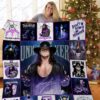The Undertaker Mark William Calaway Quilt Blanket