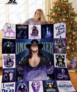 The Undertaker Mark William Calaway Quilt Blanket