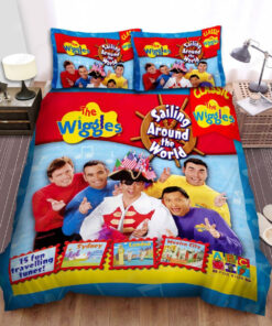 The Wiggles Sailing Around The World Bed Sheets Duvet Cover Bedding Sets