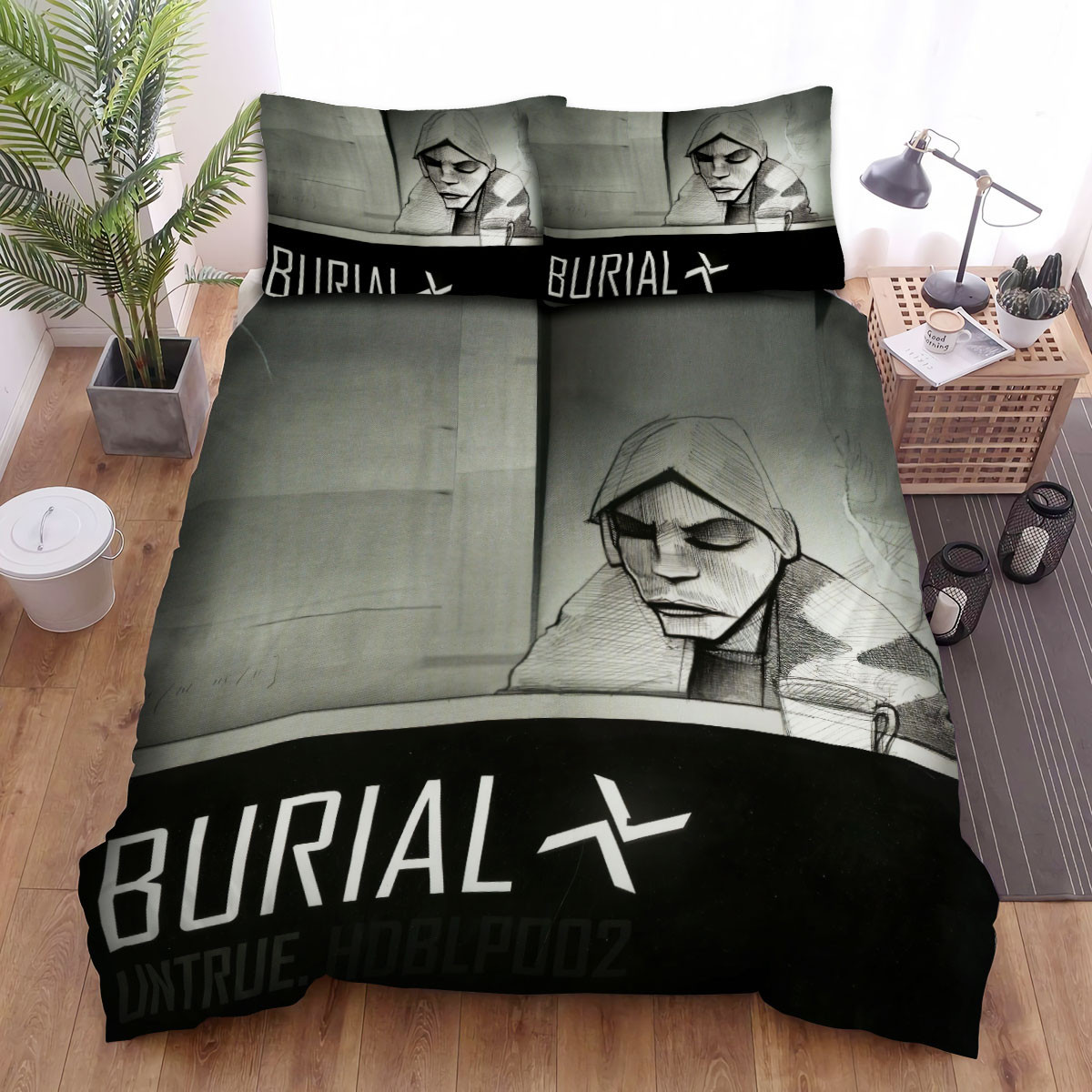 Untrue Album Burial Bed Sheets Spread Comforter Duvet Cover Bedding Sets
