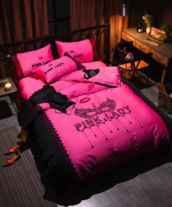 Victorias Secret Pink Embroidery Egyptian Beddingset Model 6