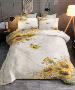 Vintage Sunflowers Bedding Set (duvet Cover & Pillowcases)