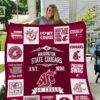 Washington State Cougars Quilt Blanket 01