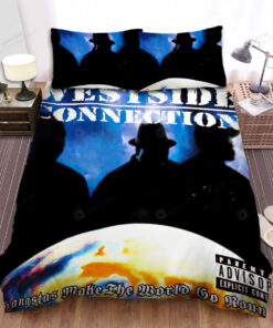 Westside Connection Music Band Gangstas Make The World Go Round (cdm) 1997 Bed Sheets Spread Comforter Duvet Cover Bedding Sets